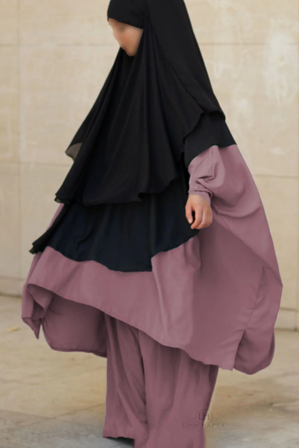 Abaya 2 pièces à clips Umm Hafsa - Image 13