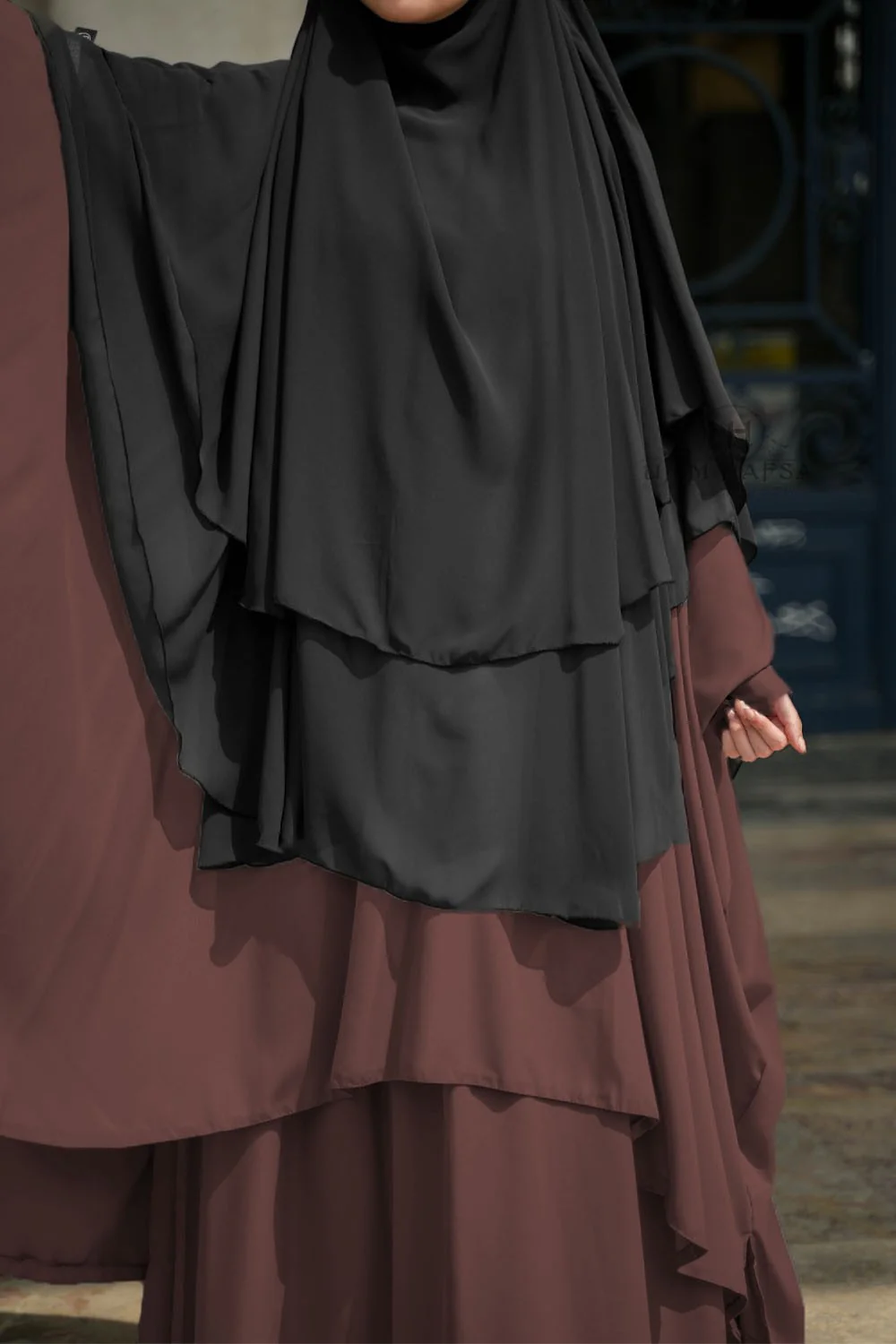 Abaya 2 pièces à clips Umm Hafsa - Image 26