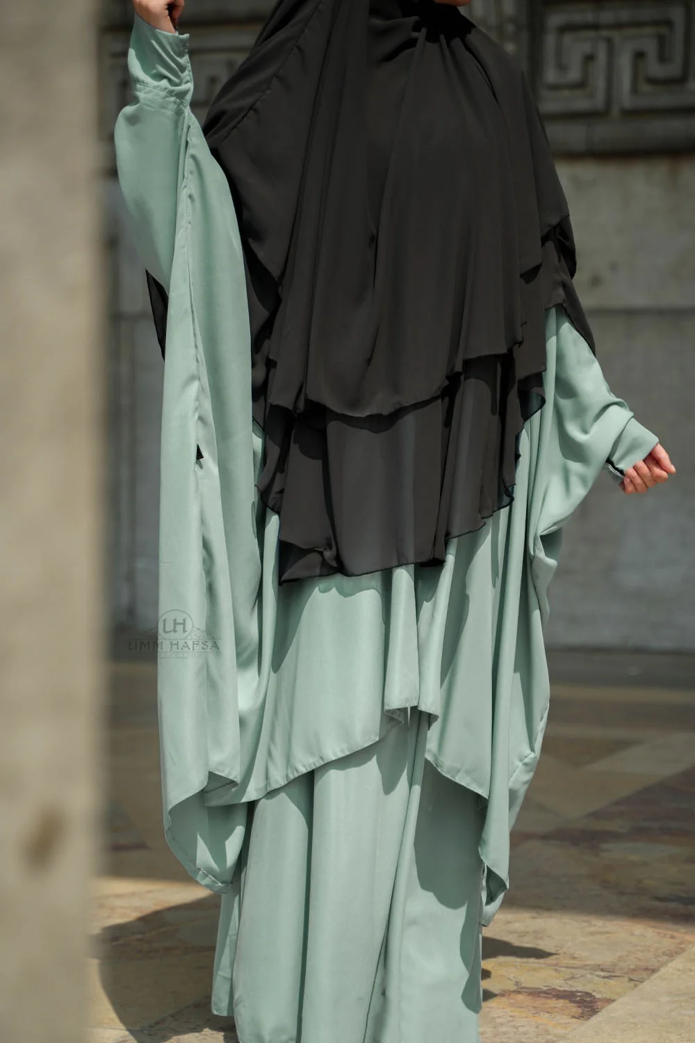 Abaya 2 pièces à clips Umm Hafsa - Image 31