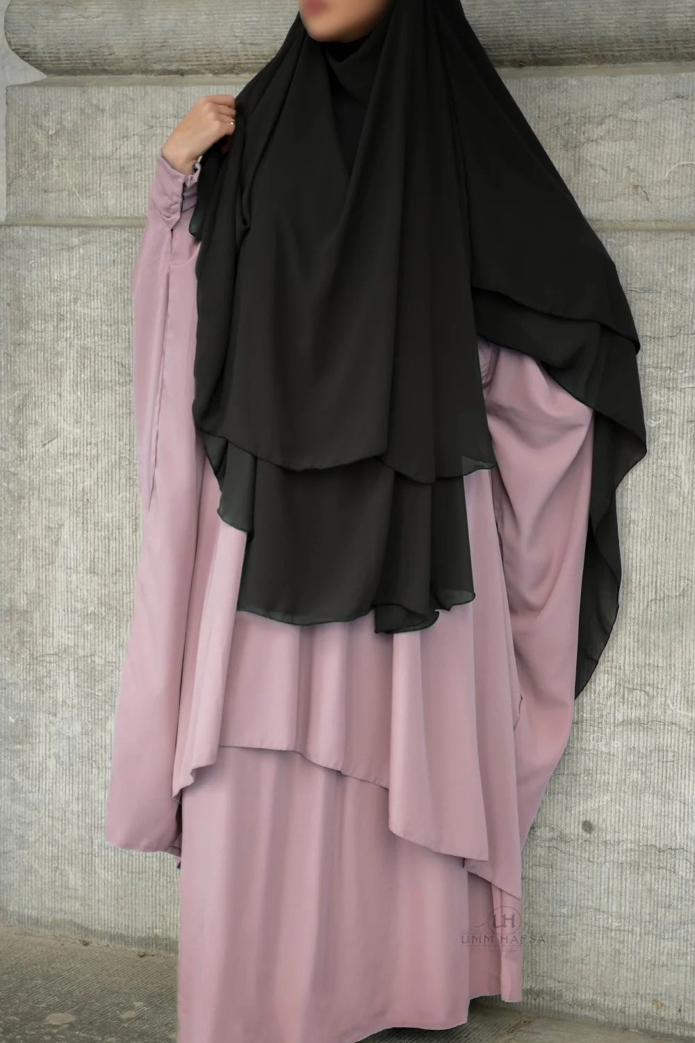 Abaya 2 pièces à clips Umm Hafsa - Image 33