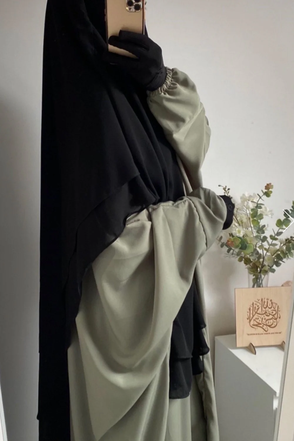 Abaya papillon Umm Hafsa - Image 3