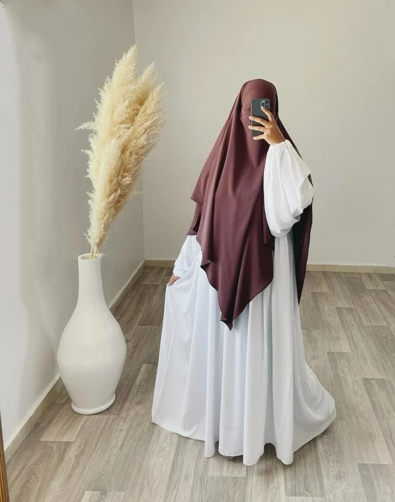 Abaya Russia Manches bouffantes - Dar Al Iman - Image 4