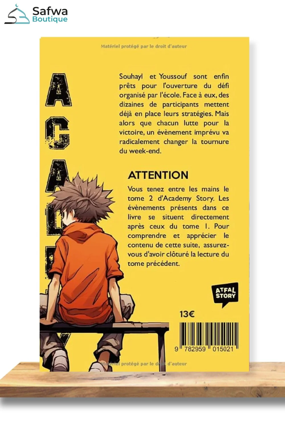 Academy Story Tome 2 de Naïm hammami - Edition Atfal Story - Image 2