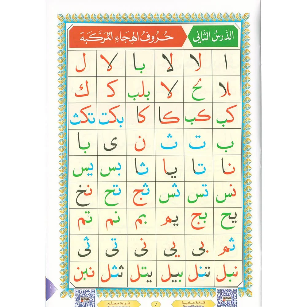 Al Qaida Nourania (Hafs), Support AUDIO-VIDEO Par QR-CODE - FURQAN GROUP - Image 5