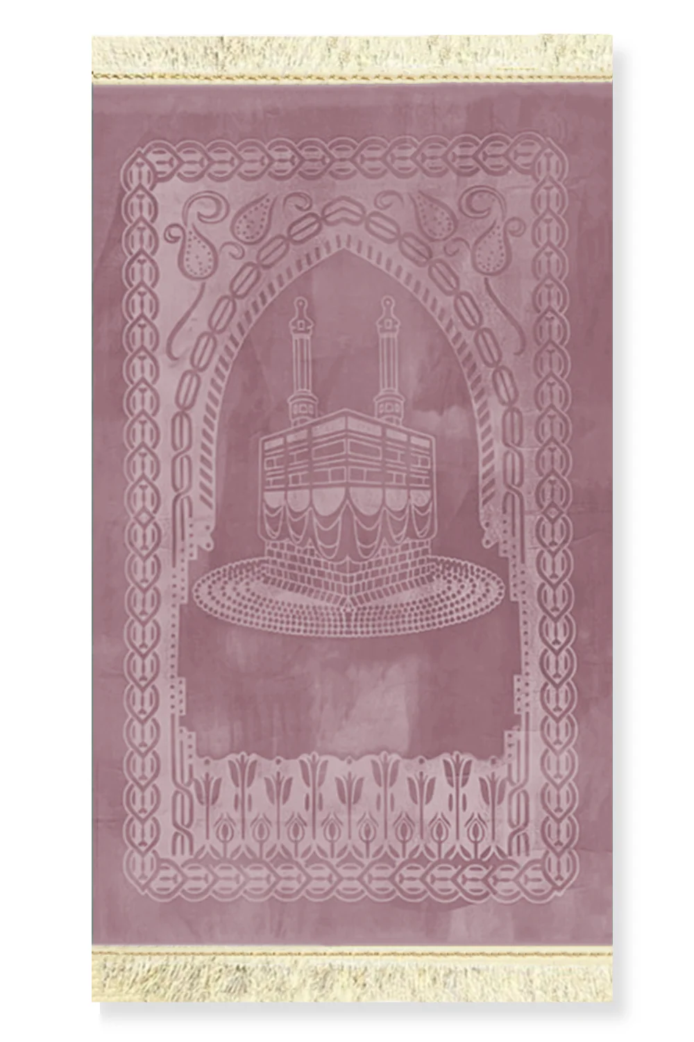 Coffret Cadeau Musulman – Tapis de Prière Velours & Chapelet (Tasbih) Élégant - Image 10