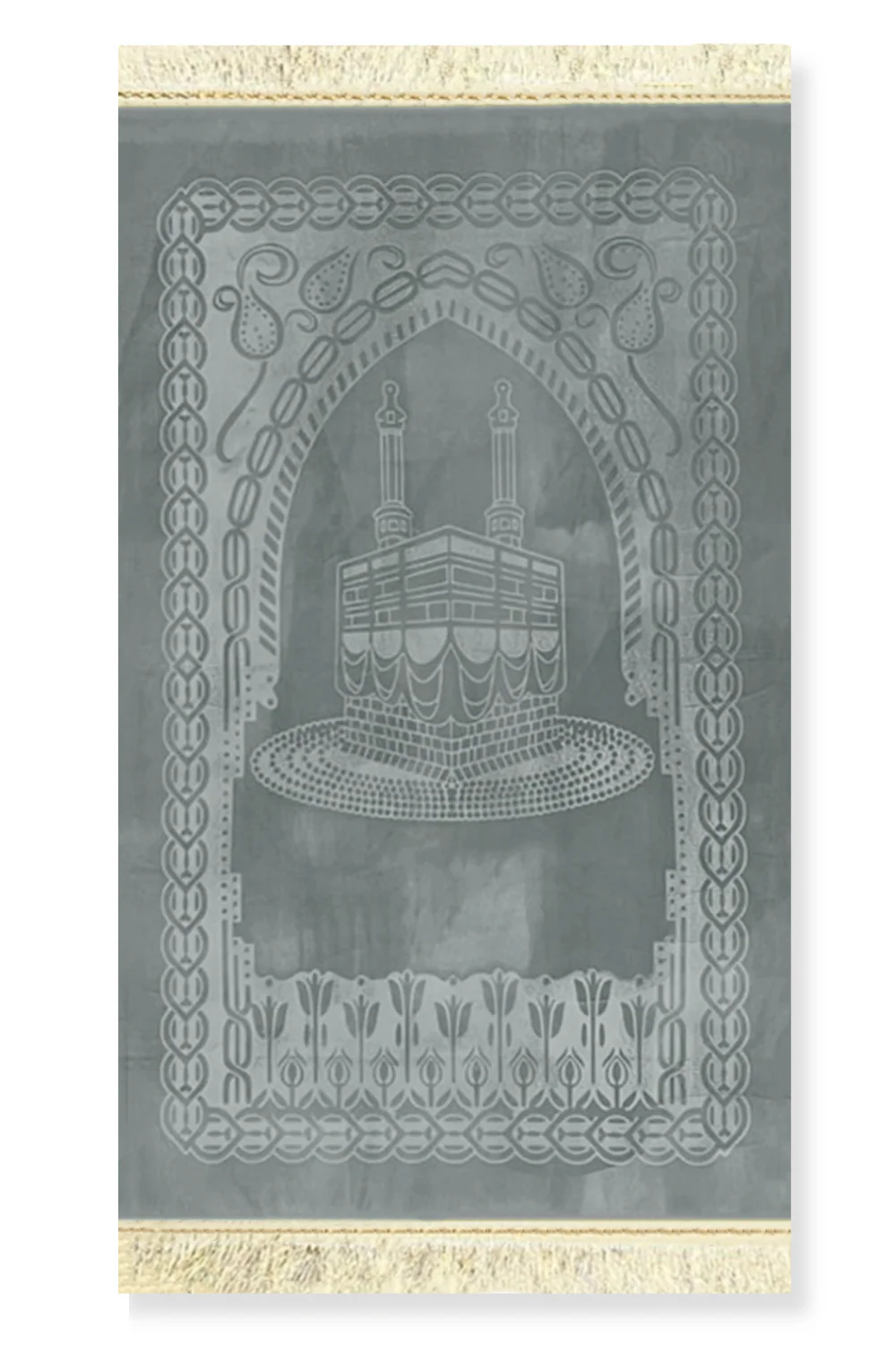 Coffret Cadeau Musulman – Tapis de Prière Velours & Chapelet (Tasbih) Élégant - Image 7