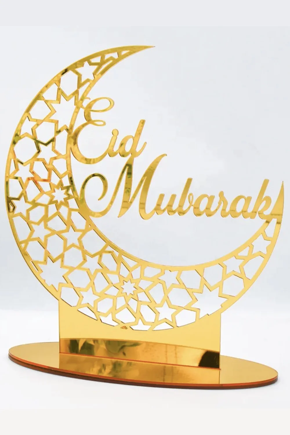 Décoration de table islamique en acrylique - Eid Mubarak 2025 - Image 4