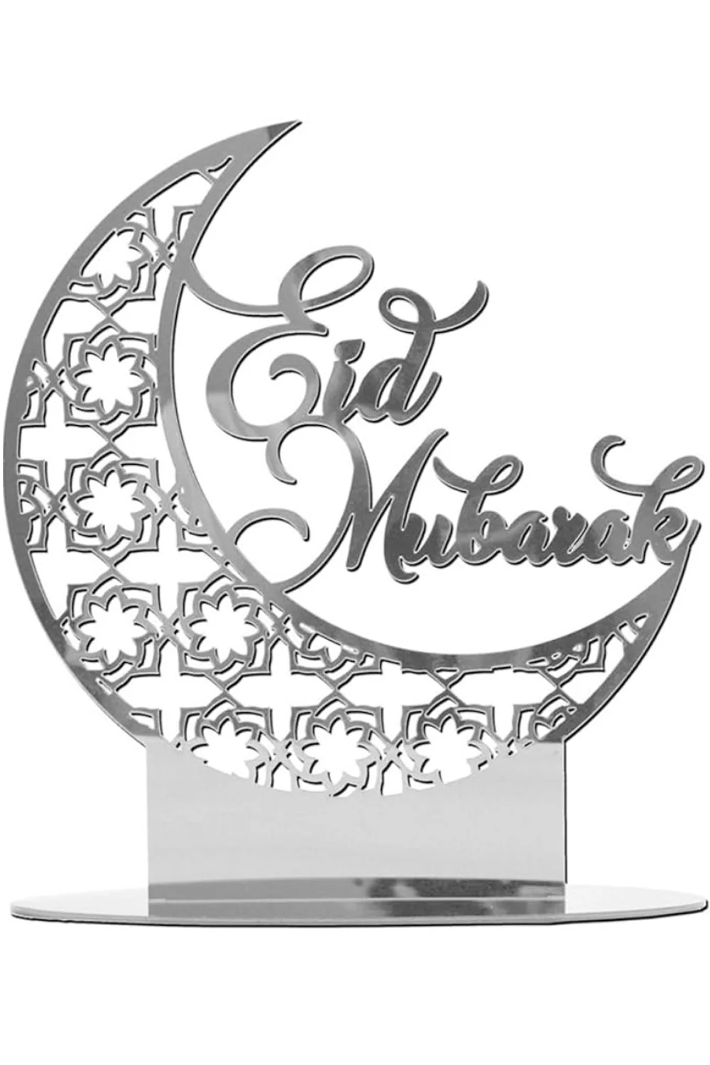 Décoration de table islamique en acrylique - Eid Mubarak 2025 - Image 7