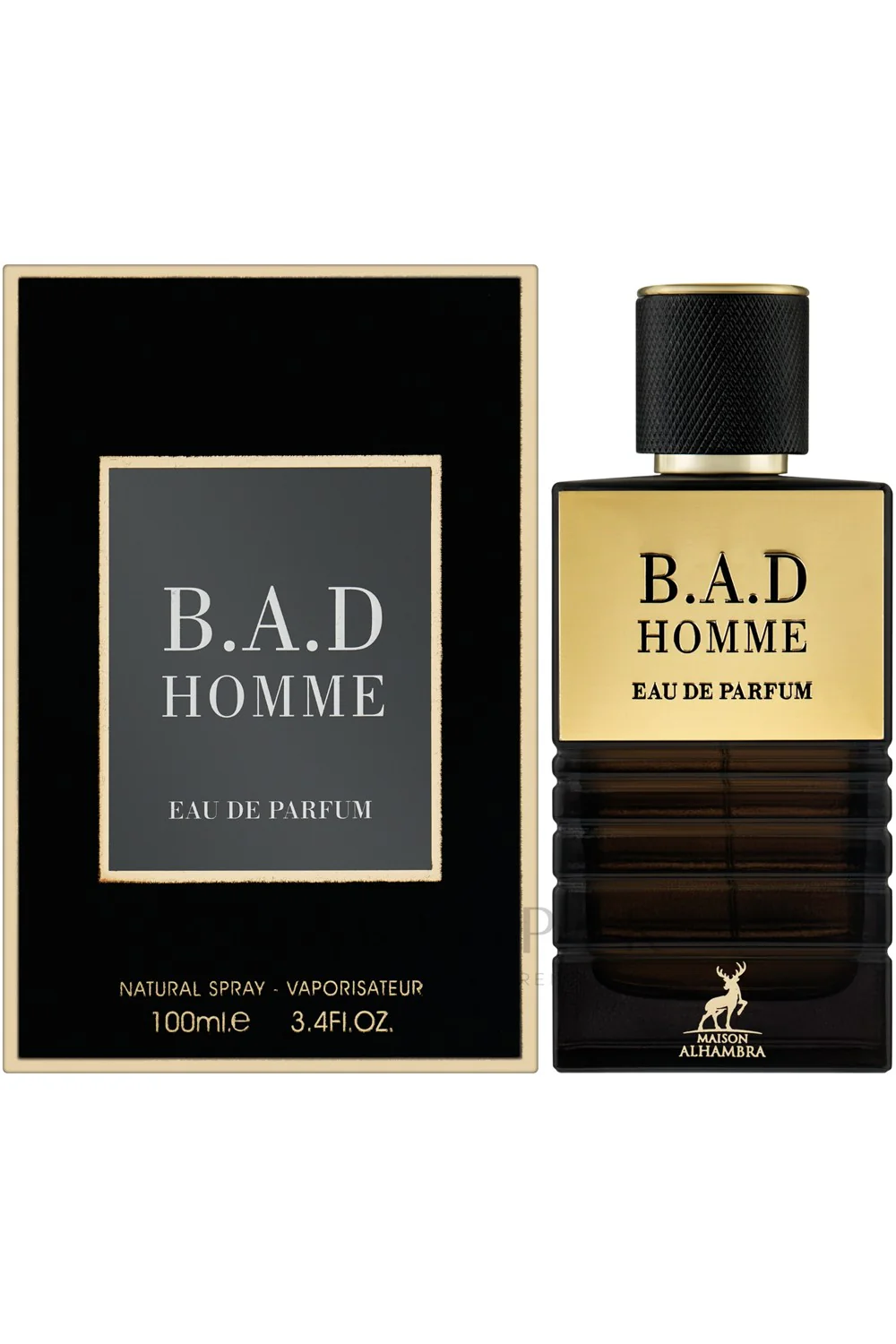 Eau de Parfum BAD Homme ALHAMBRA 100mL - Maison Alhambra Perfumes Dubaï - Image 3