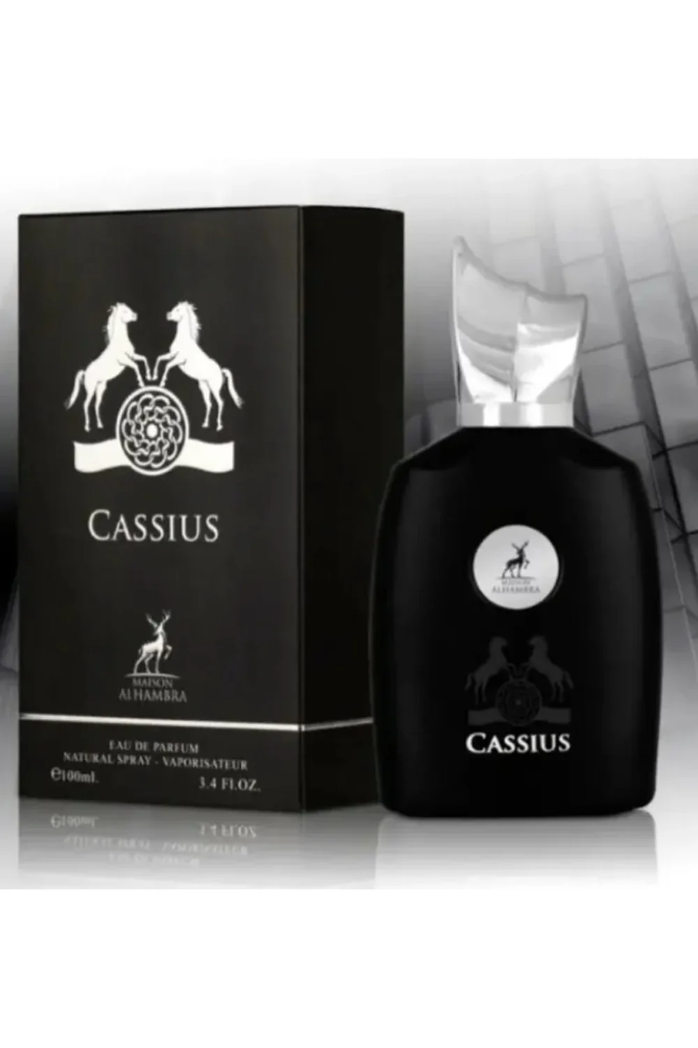 Eau de Parfum Cassius ALHAMBRA 100mL - Maison Alhambra Perfumes Dubaï - Image 3