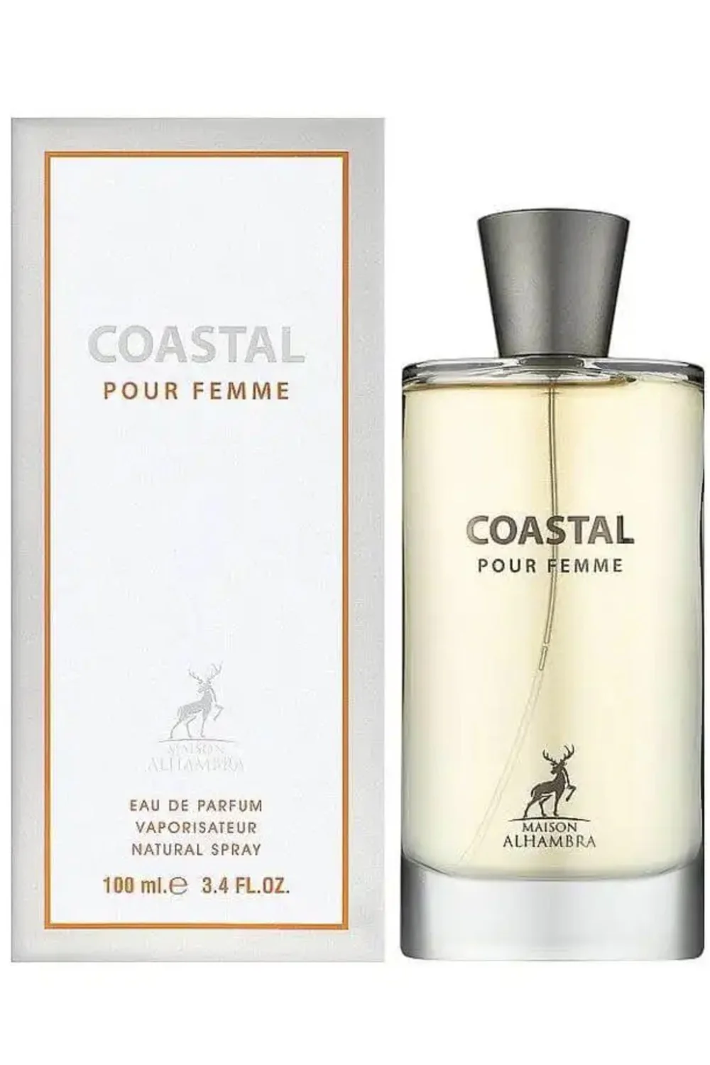 Eau de Parfum Coastal Pour Femme ALHAMBRA 100mL - Maison Alhambra Perfumes Dubaï