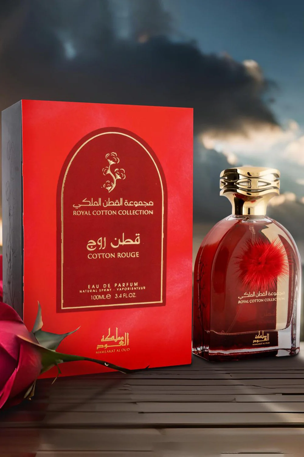 Eau de Parfum Cotton Rouge 100ml - Mamlakat Al Oud Perfumes Dubaï - Image 3