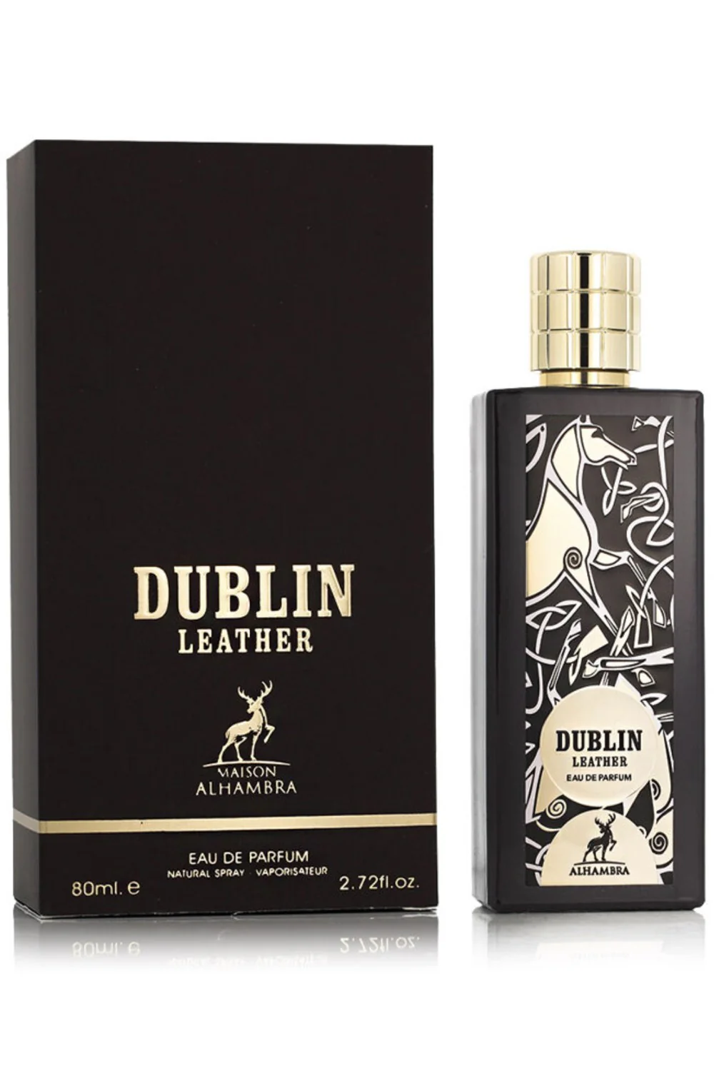 Eau de Parfum Dublin Leather 80mL - Maison Alhambra Perfumes Dubaï - Image 3