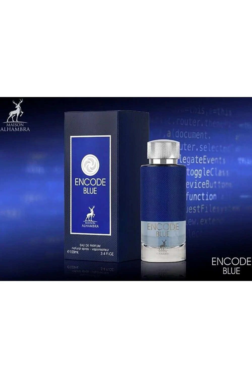 Eau de Parfum Encode Blue ALHAMBRA 100mL - Maison Alhambra Perfumes Dubaï - Image 3