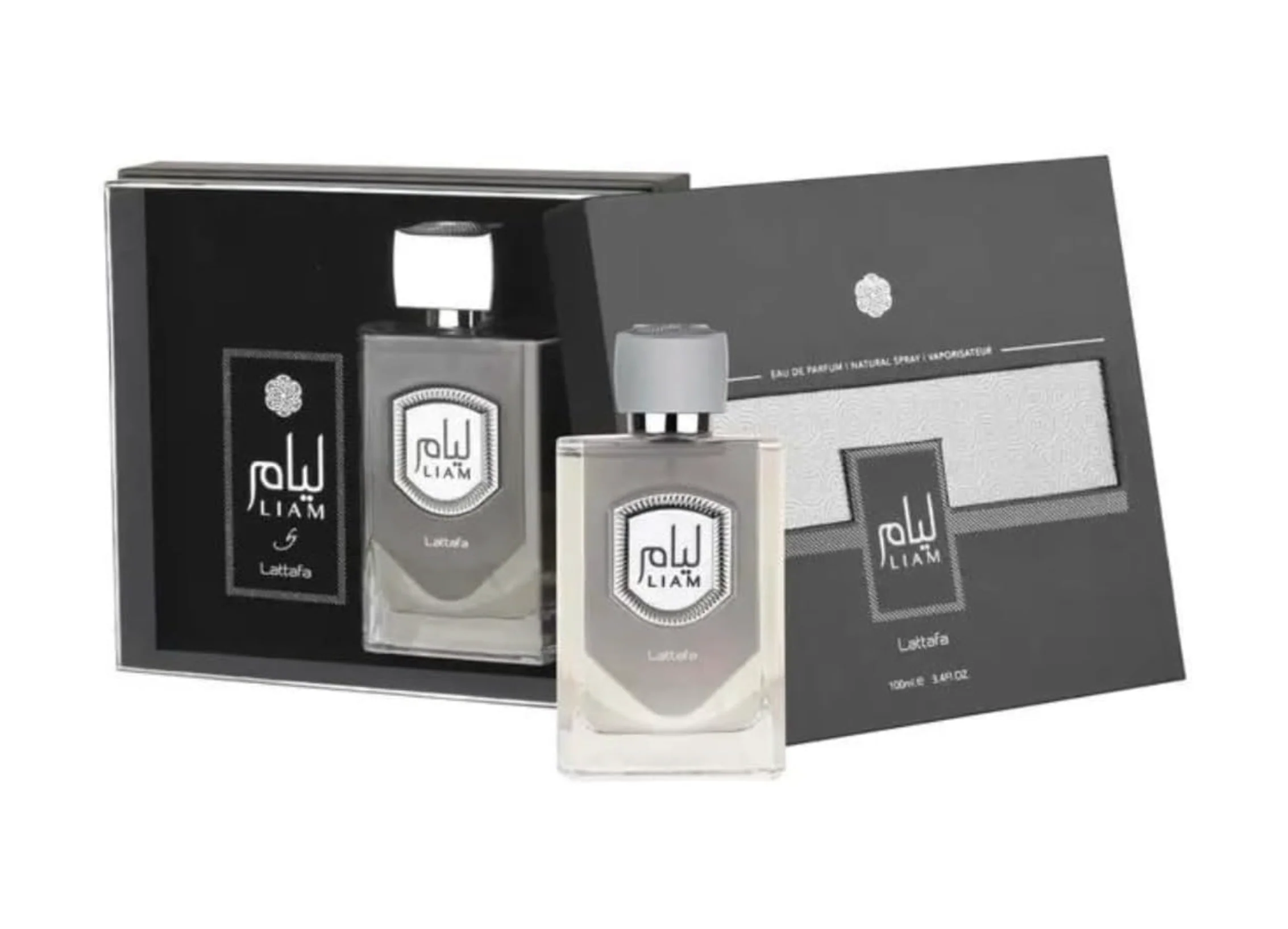 Eau de Parfum LIAM Gray 100mL - Lattafa Perfumes Dubaï - Image 3