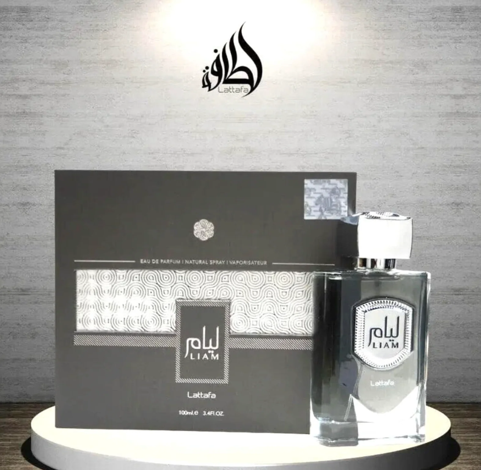 Eau de Parfum LIAM Gray 100mL - Lattafa Perfumes Dubaï - Image 4