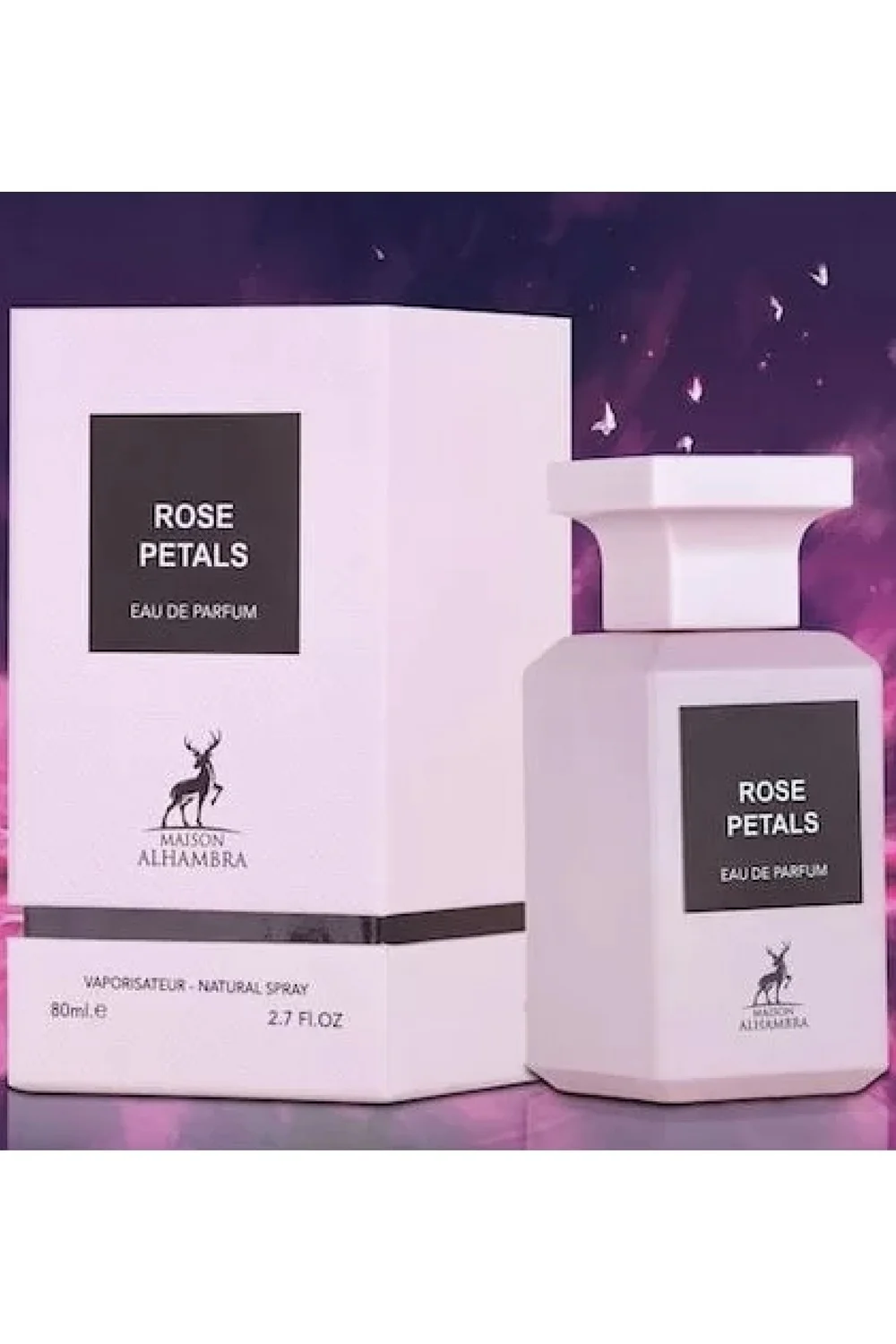 Eau de Parfum Rose petals ALHAMBRA 80mL - Maison Alhambra Perfumes Dubaï