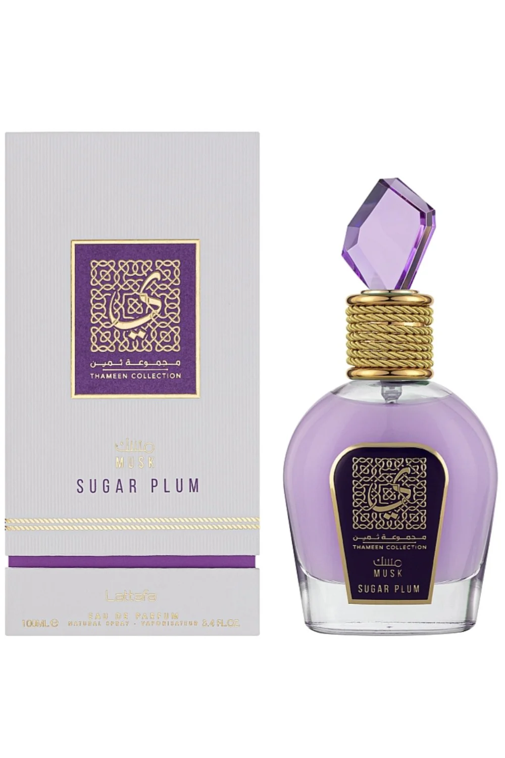 Eau de Parfum Thameen Sugar Plum 100mL - Lattafa Perfumes Dubaï