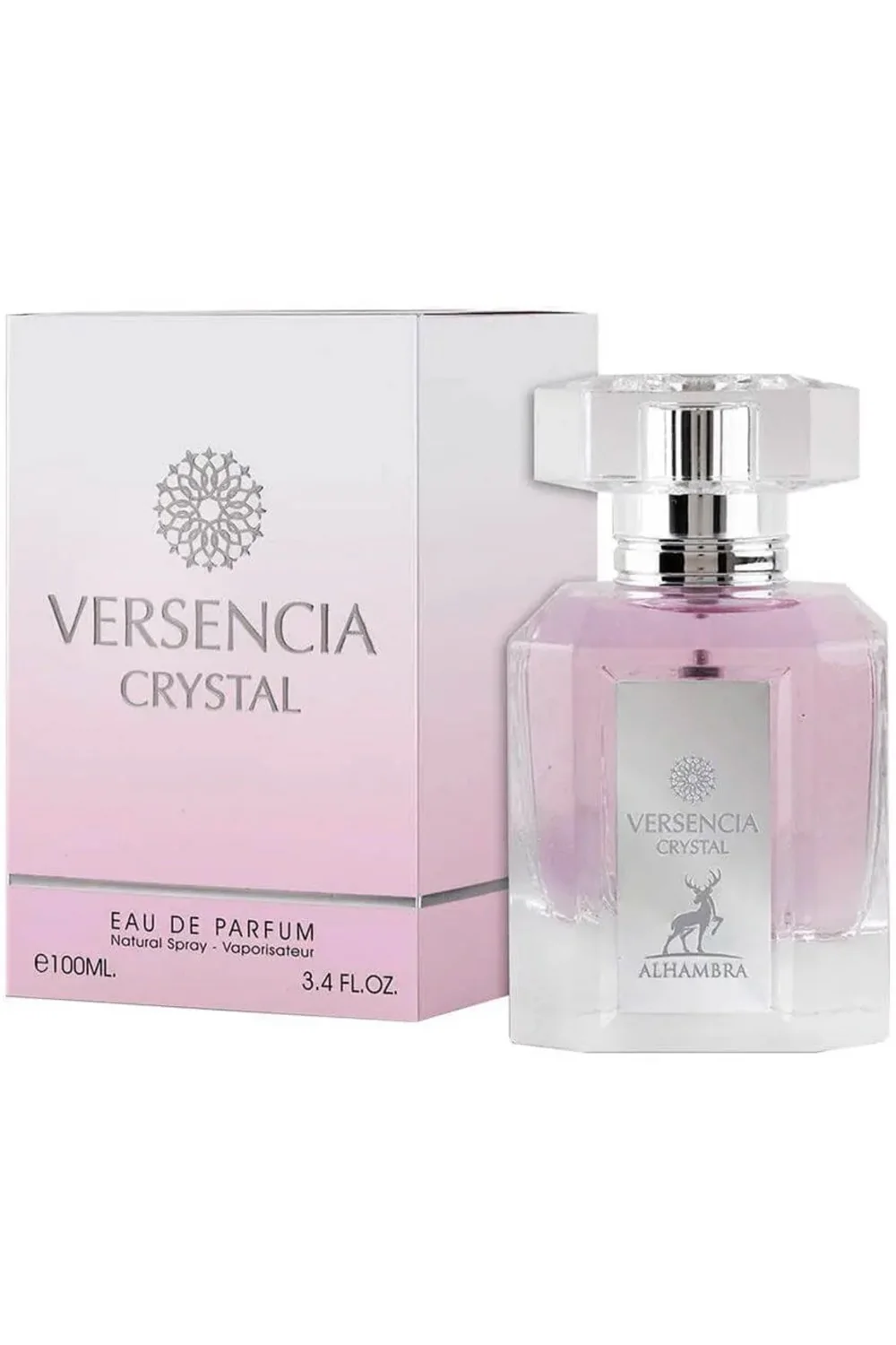 Eau de Parfum Versencia Crystal ALHAMBRA 100mL - Maison Alhambra Perfumes Dubaï