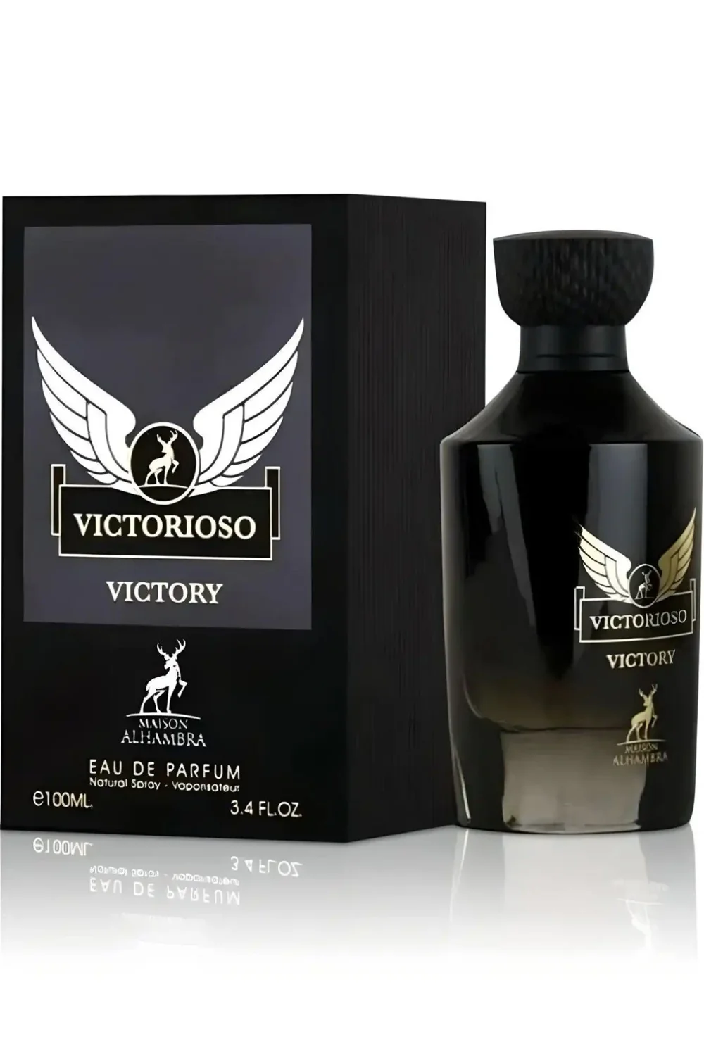 Eau de Parfum Victorioso Nero ALHAMBRA 100mL - Maison Alhambra Perfumes Dubaï