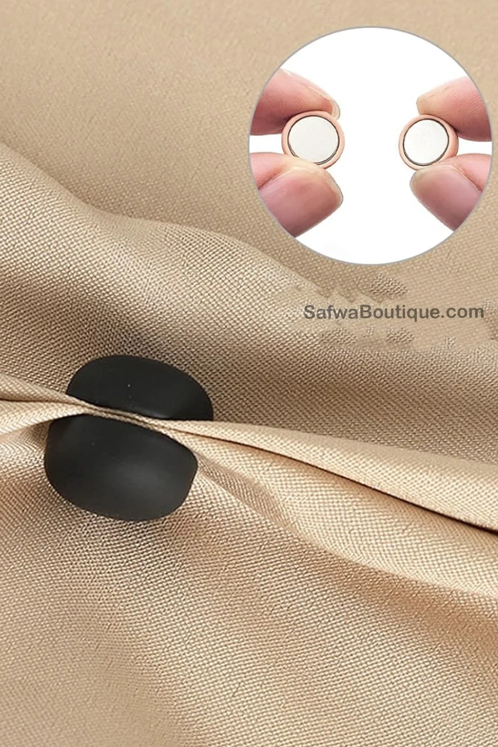 Épingles magnétiques multicolores pour hijab - Broches pratiques et polyvalentes - Image 15