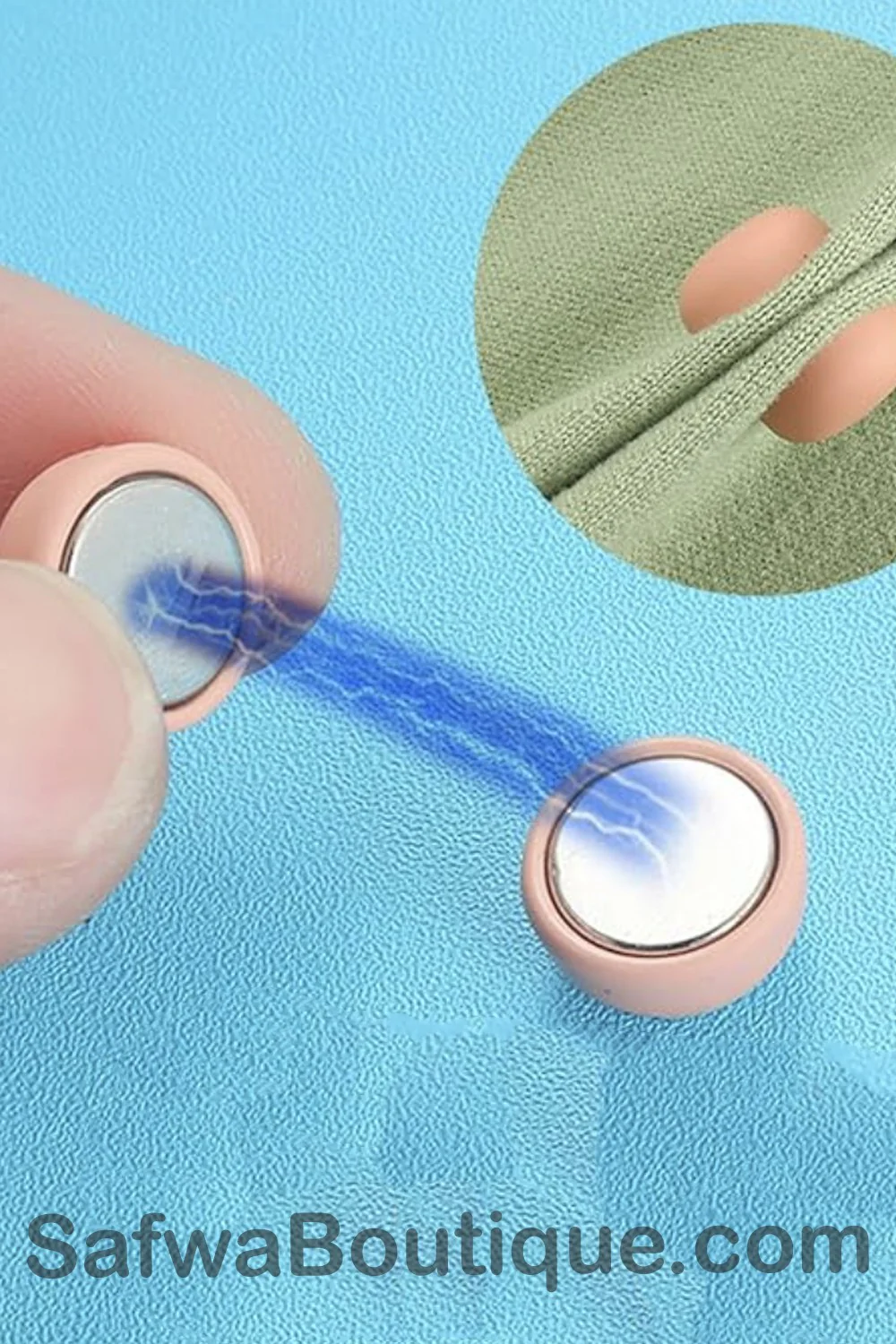 Épingles magnétiques multicolores pour hijab - Broches pratiques et polyvalentes - Image 17