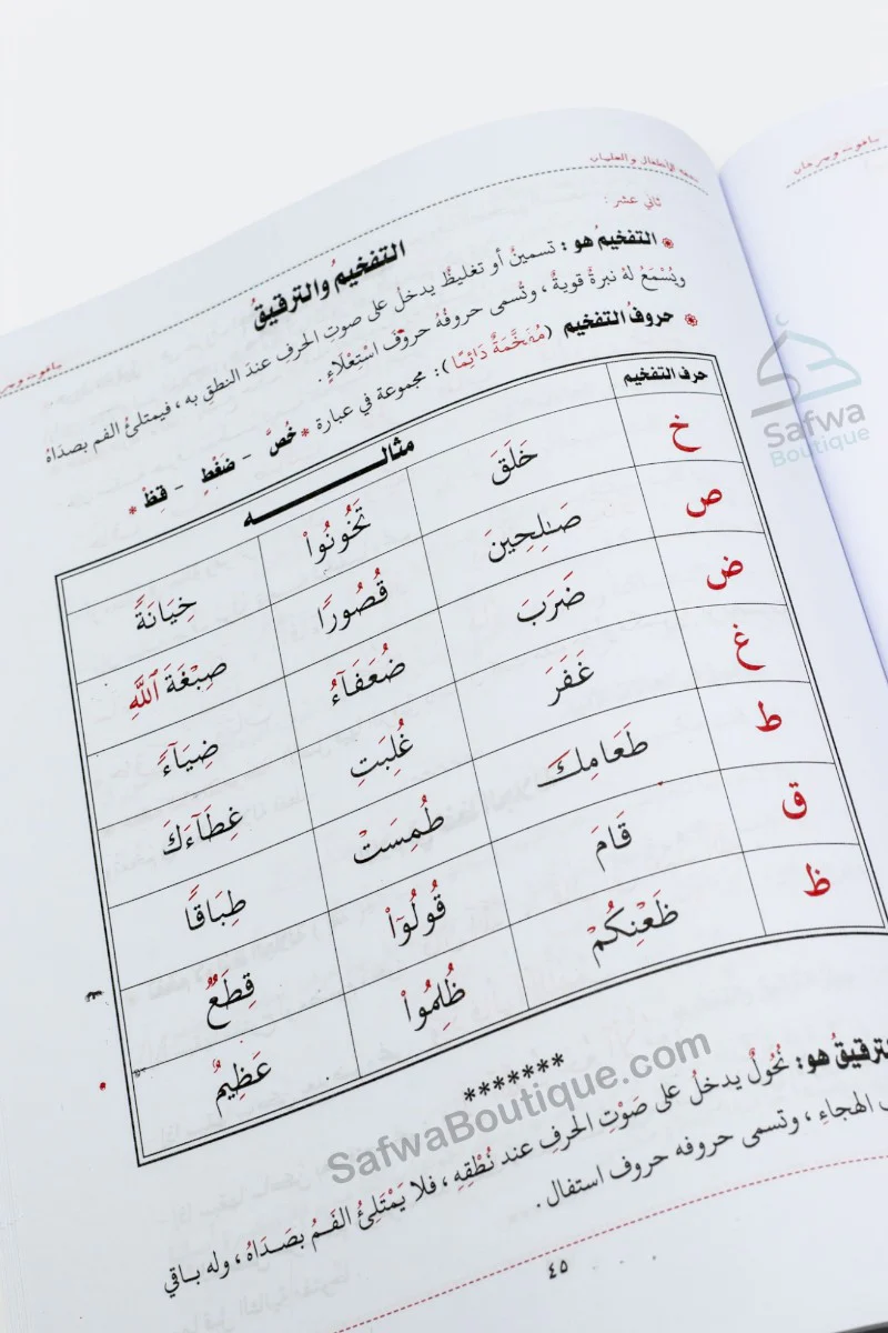Explication de Tuhfat Al-Atfal – Les règles du Tajwid pour enfants شرح تحفة الأطفال والغلمان في أحكام ترتيل القرآن - Image 3