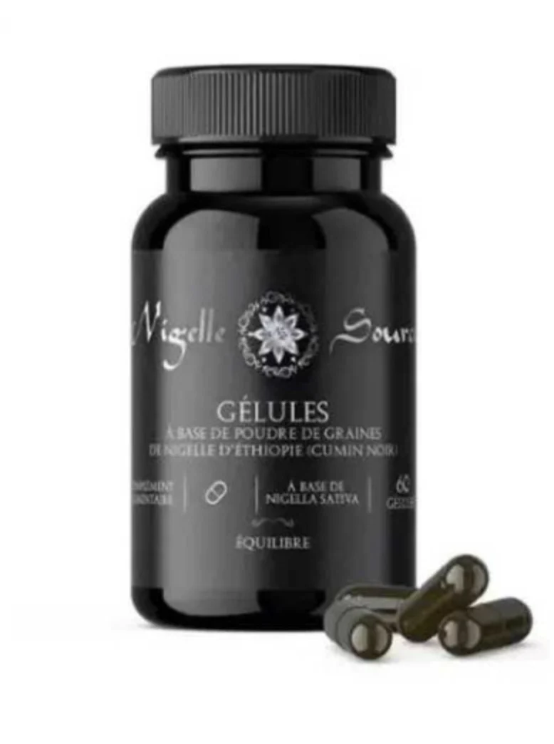 Gélulier de poudre de Nigelle Habachiya d'Ethiopie 60 gélules - Nigelle Source