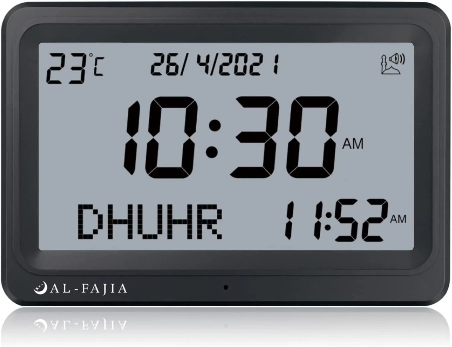 Horloge Adhan AL-FAJIA FAJ-113 Horloge (NOUVEAU MODELE) 8 sons de prière Azan - Image 13