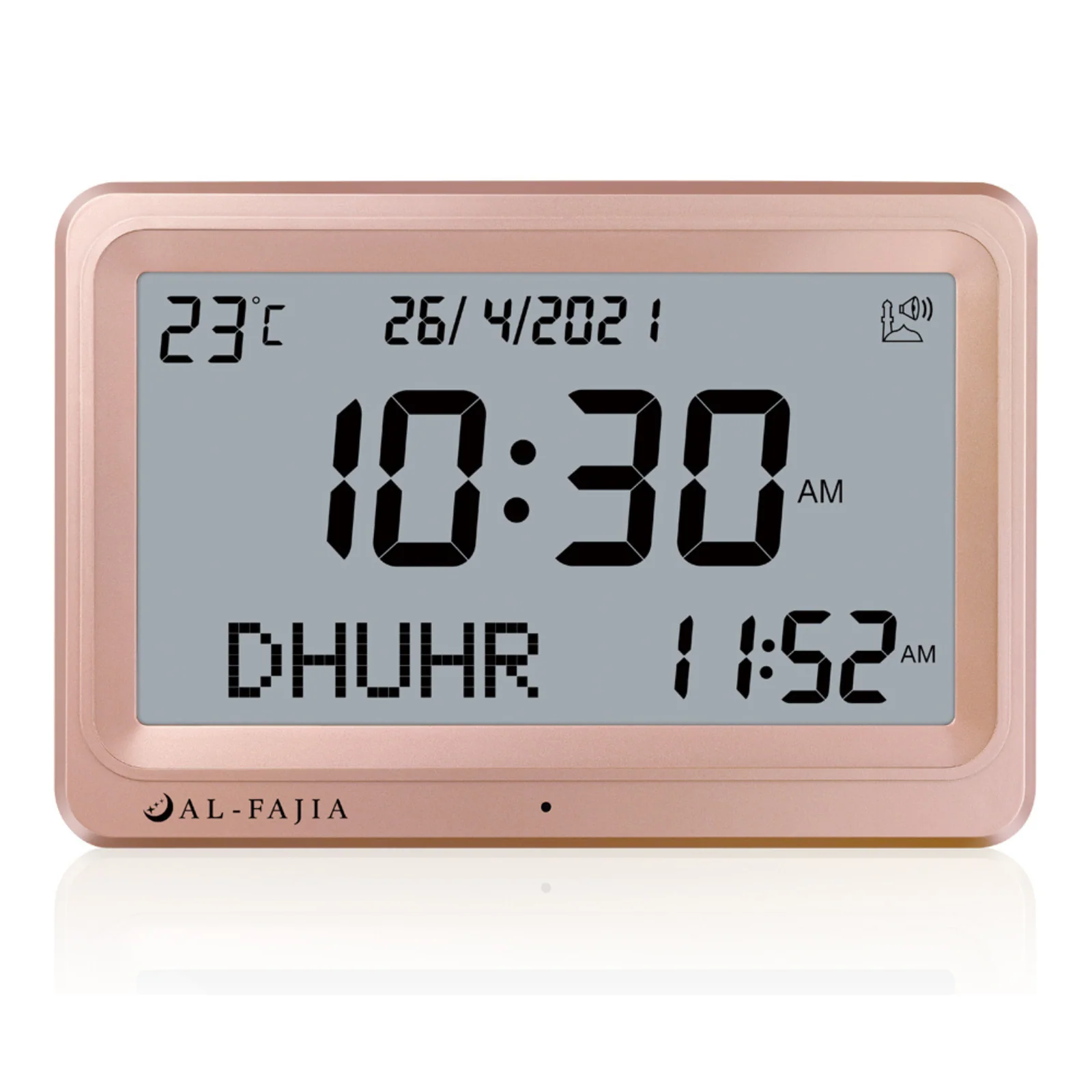 Horloge Adhan AL-FAJIA FAJ-113 Horloge (NOUVEAU MODELE) 8 sons de prière Azan - Image 19