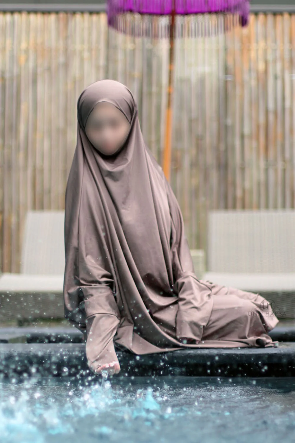 Jilbab de bain 2 pieces Umm Hafsa - Image 8