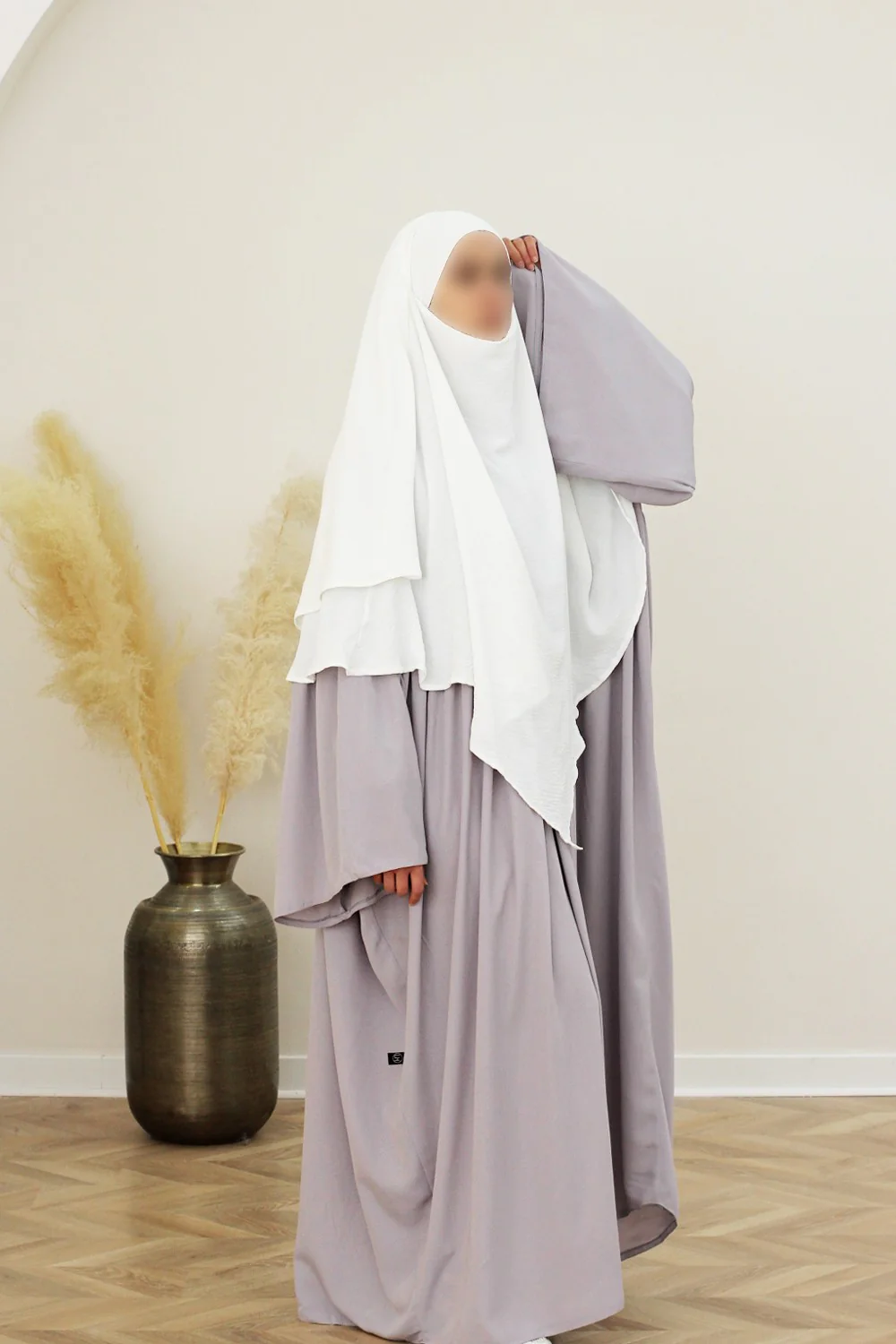 Khimar Jazz 2 voiles - Safwa Collection - Image 11
