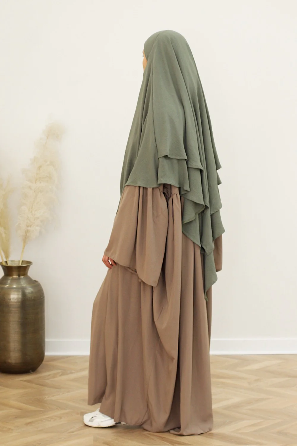 Khimar Jazz 2 voiles - Safwa Collection - Image 18