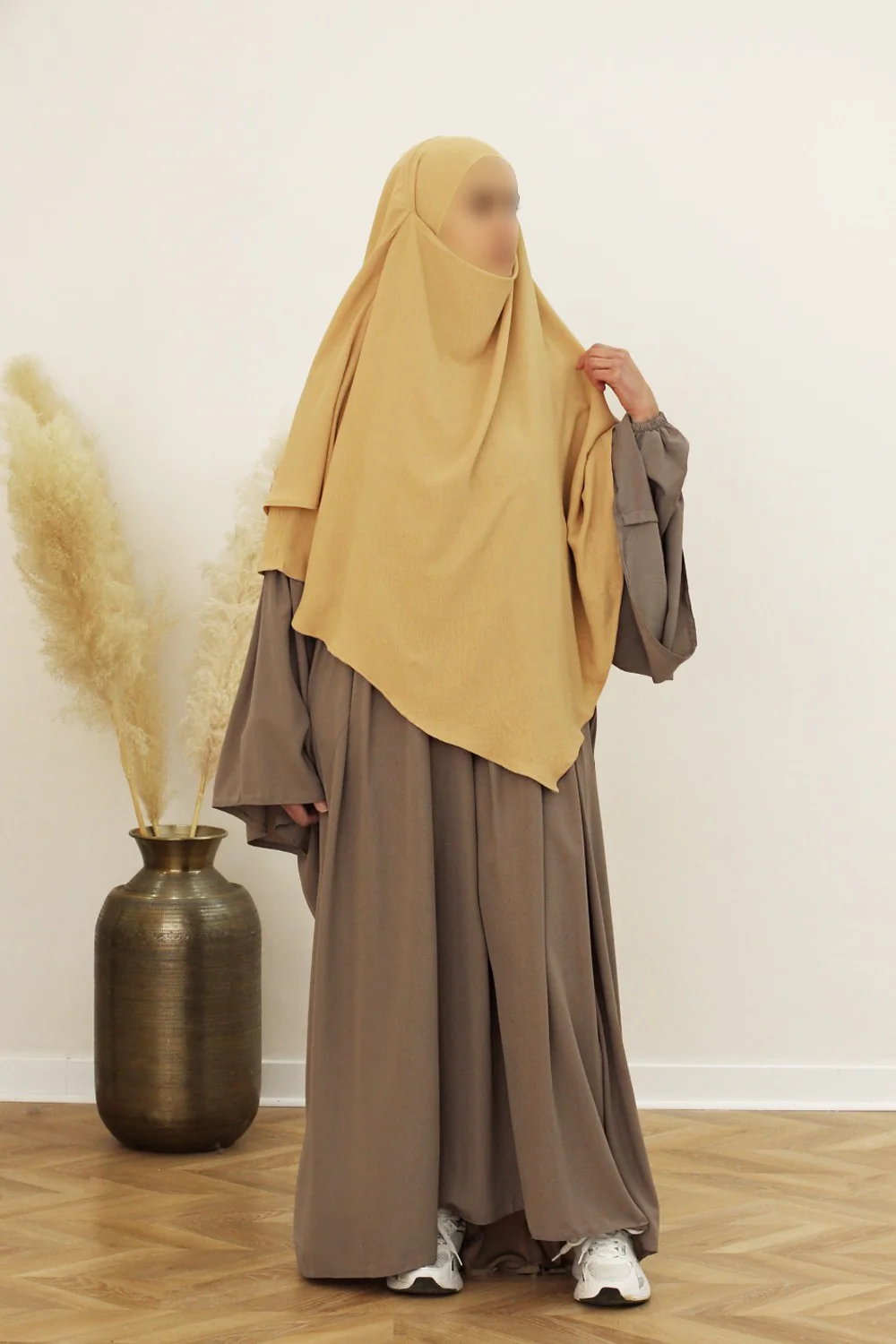 Khimar Jazz 2 voiles - Safwa Collection - Image 22