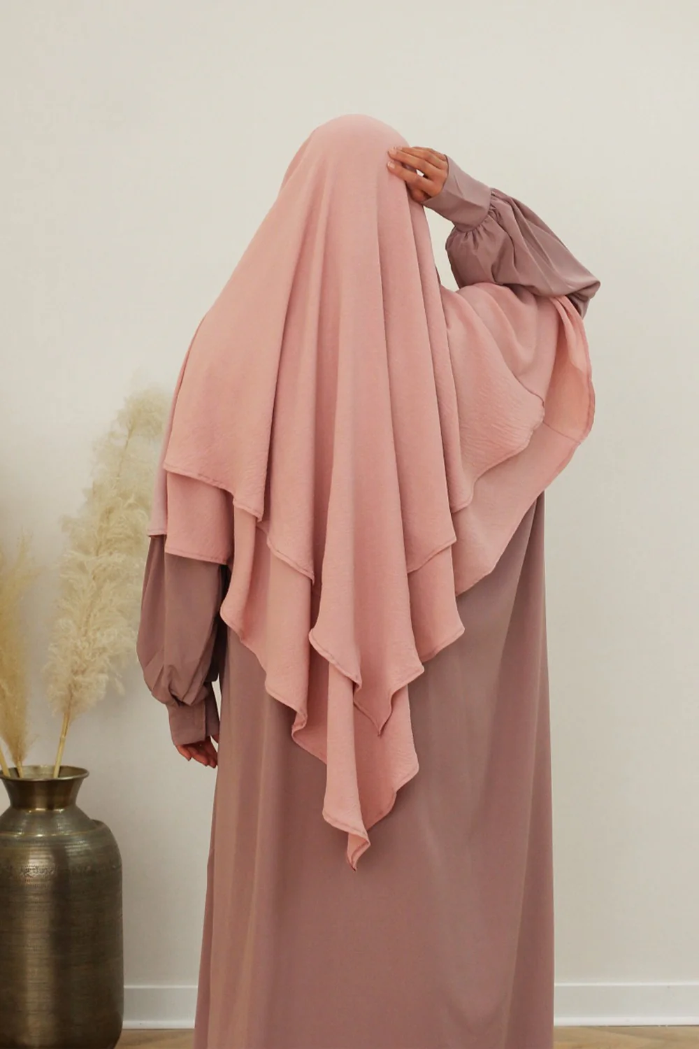 Khimar Jazz 2 voiles - Safwa Collection - Image 27