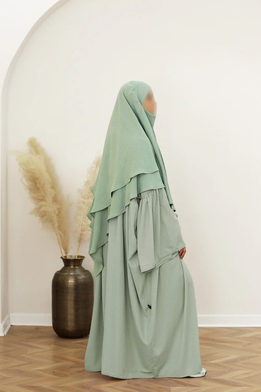 Khimar Jazz 2 voiles - Safwa Collection - Image 8