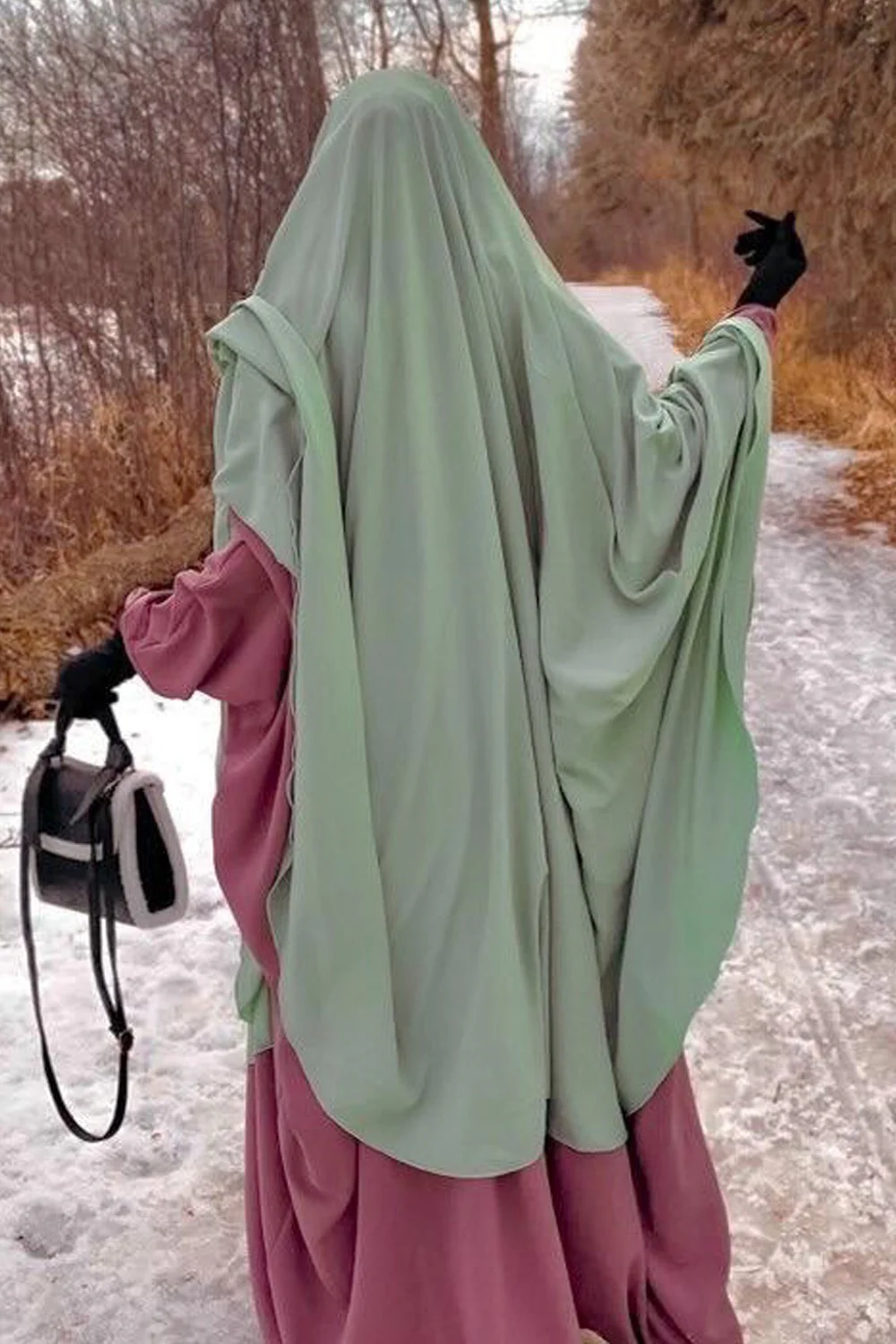Khimar & Niqab papillon Umm Hafsa - Image 12