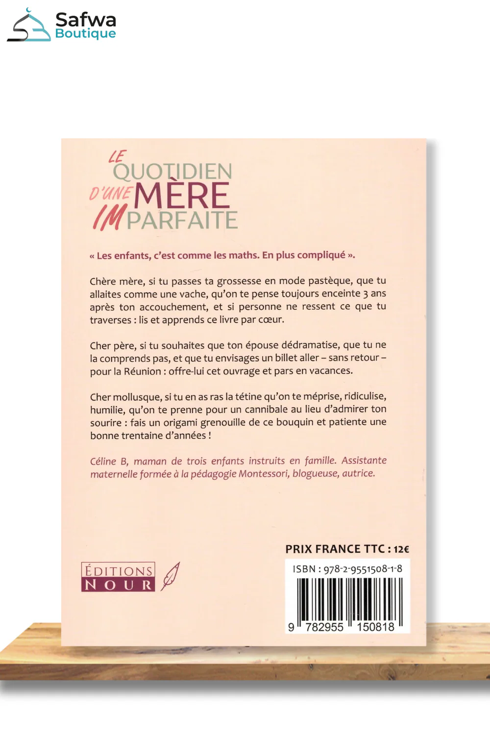 Le quotidien d'une mère imparfaite de Céline B - Éditions Nour - Image 2