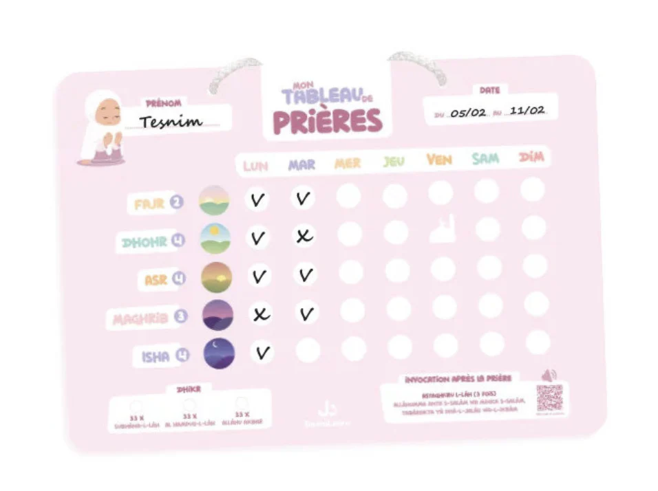 Mon Tableau De Prières - EDITION DeeniLearn - Image 5