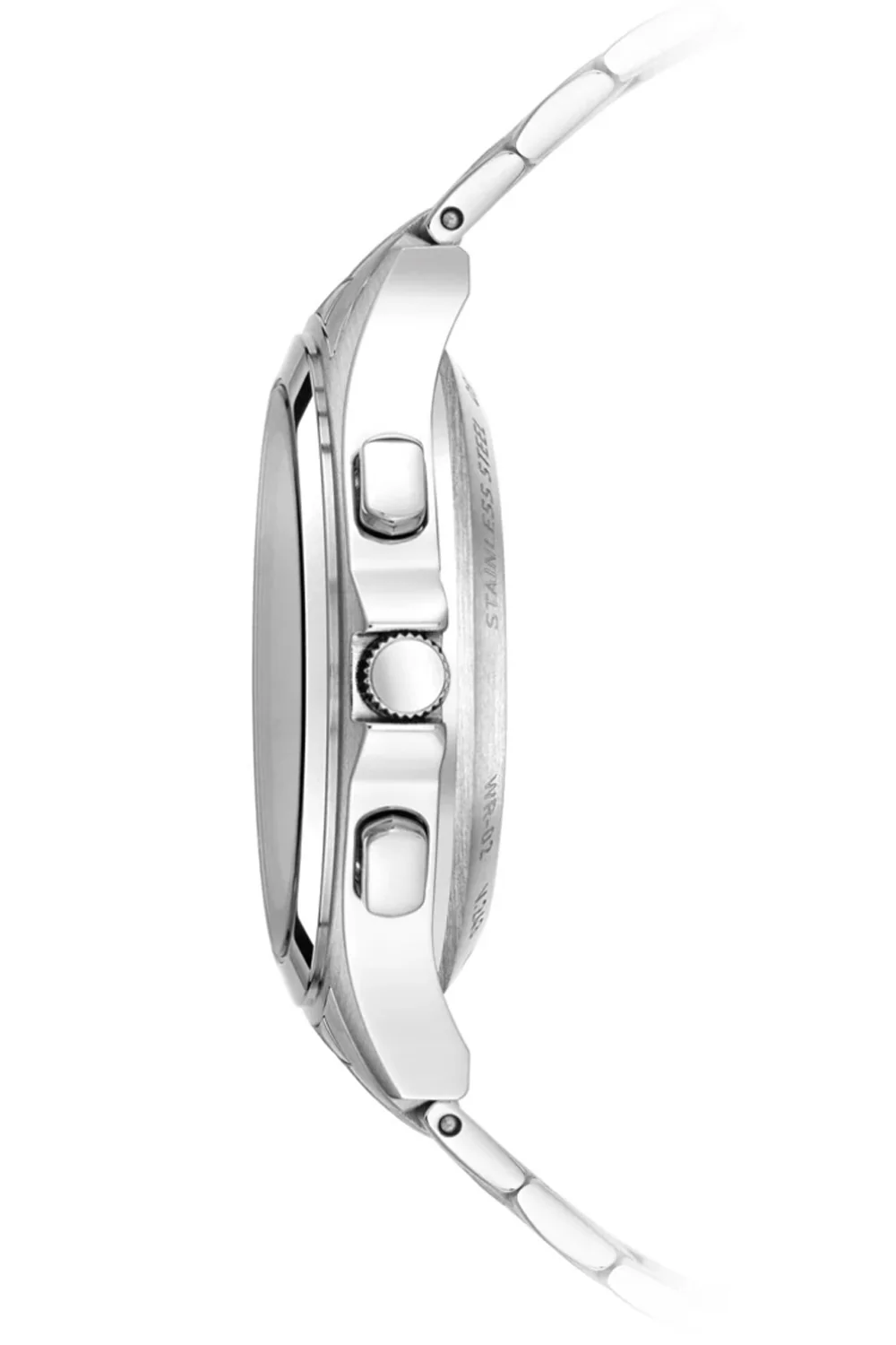Montre numérique Ronde Al Fajr WR-02 Inoxydable Argent (Rappel des Prières, Qibla, Calendriers...) - Image 4