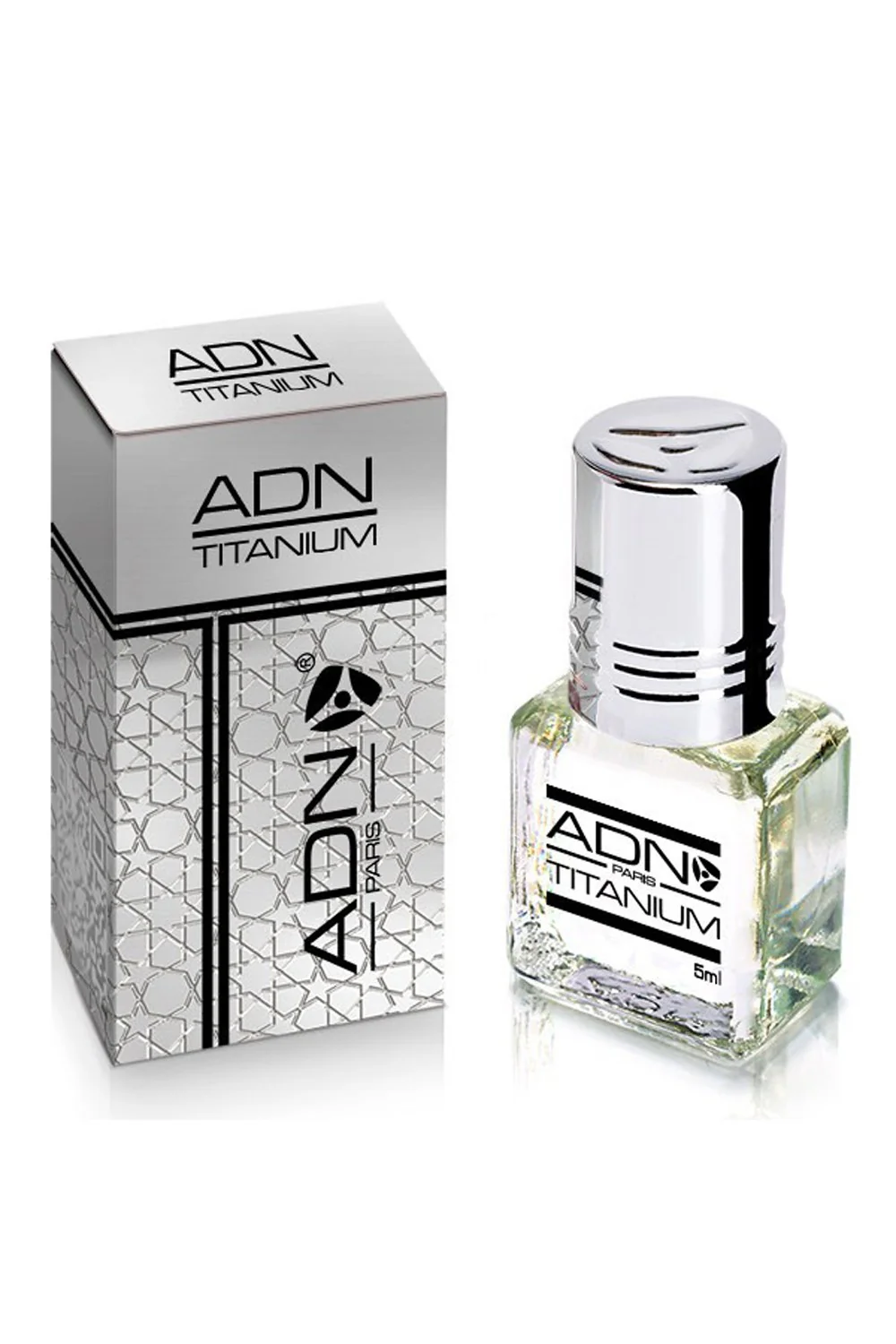 Musc TITANIUM ADN 5mL - Extrait de Parfum Sans Alcool - ADN PARIS