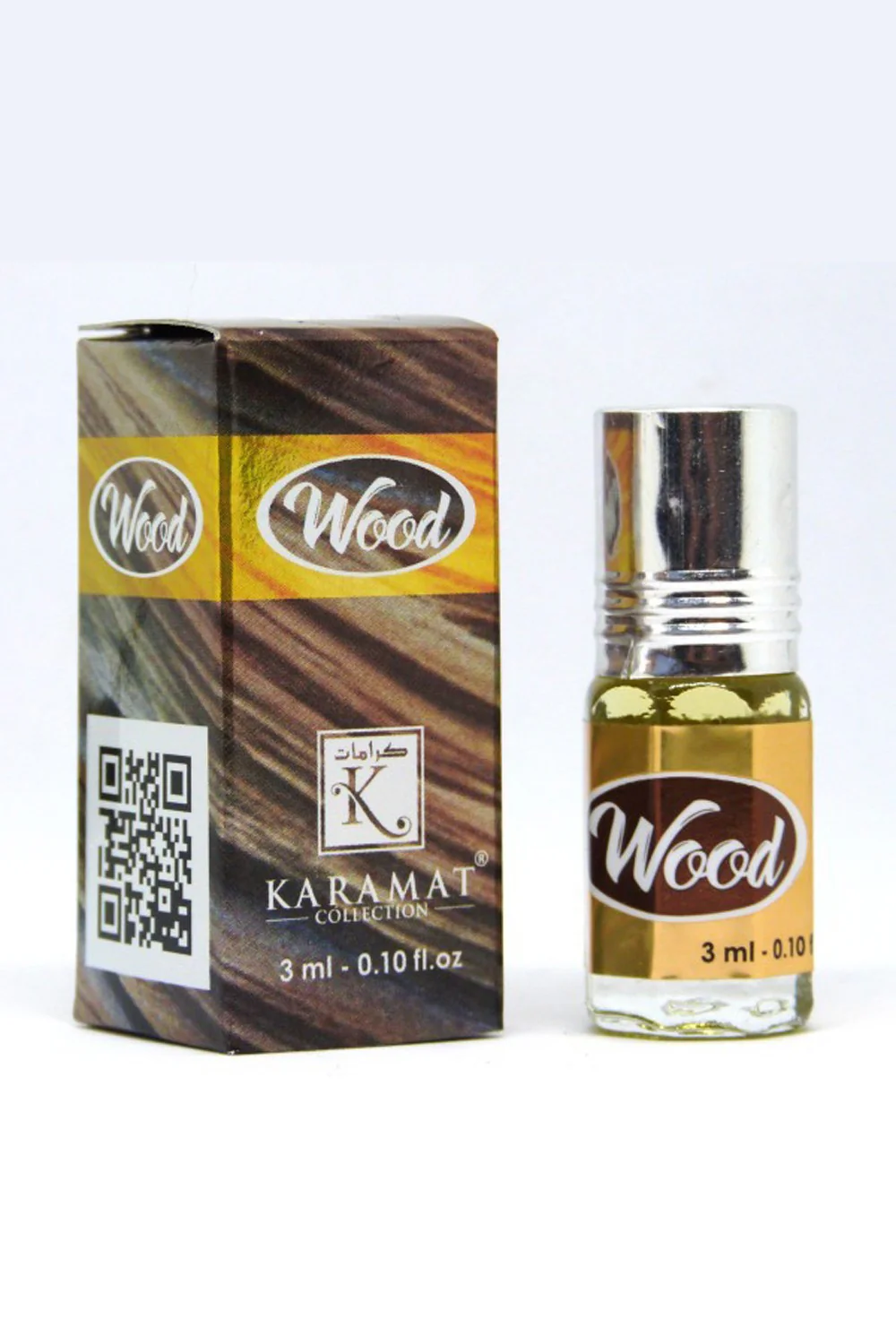 Musc WOOD Karamat 3mL - Extrait de Parfum Sans Alcool – KARAMAT COLLECTION - Image 2