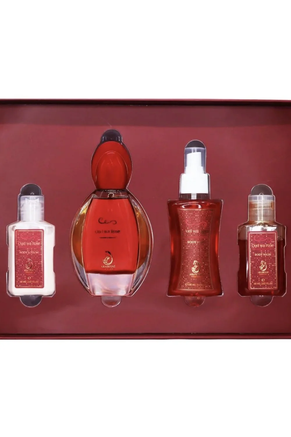 Oud Wa Rose Coffret 4 pièces - My Perfumes Dubaï - Image 3