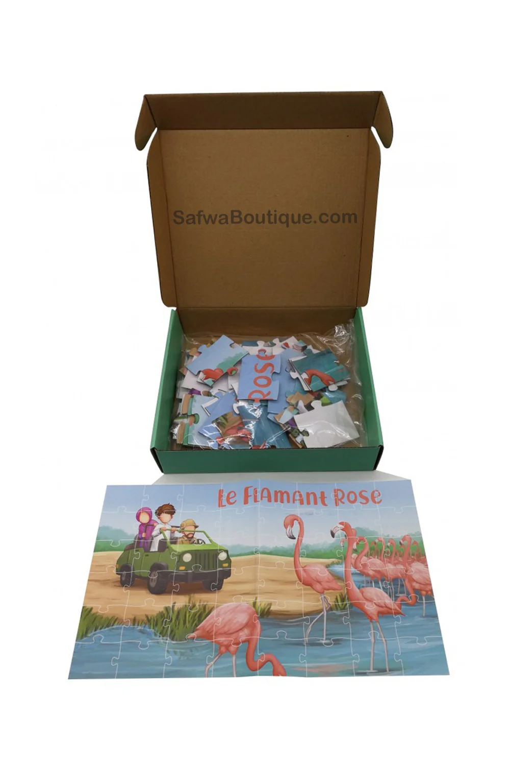 Puzzle Le Flamant rose - Éditions MuslimKid - Image 3