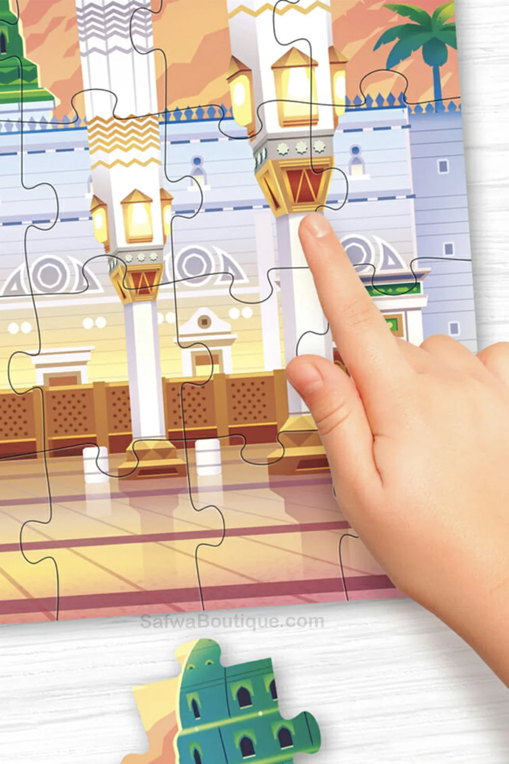 Puzzle Madinah  56 pièces - EDUCATFAL - Image 3