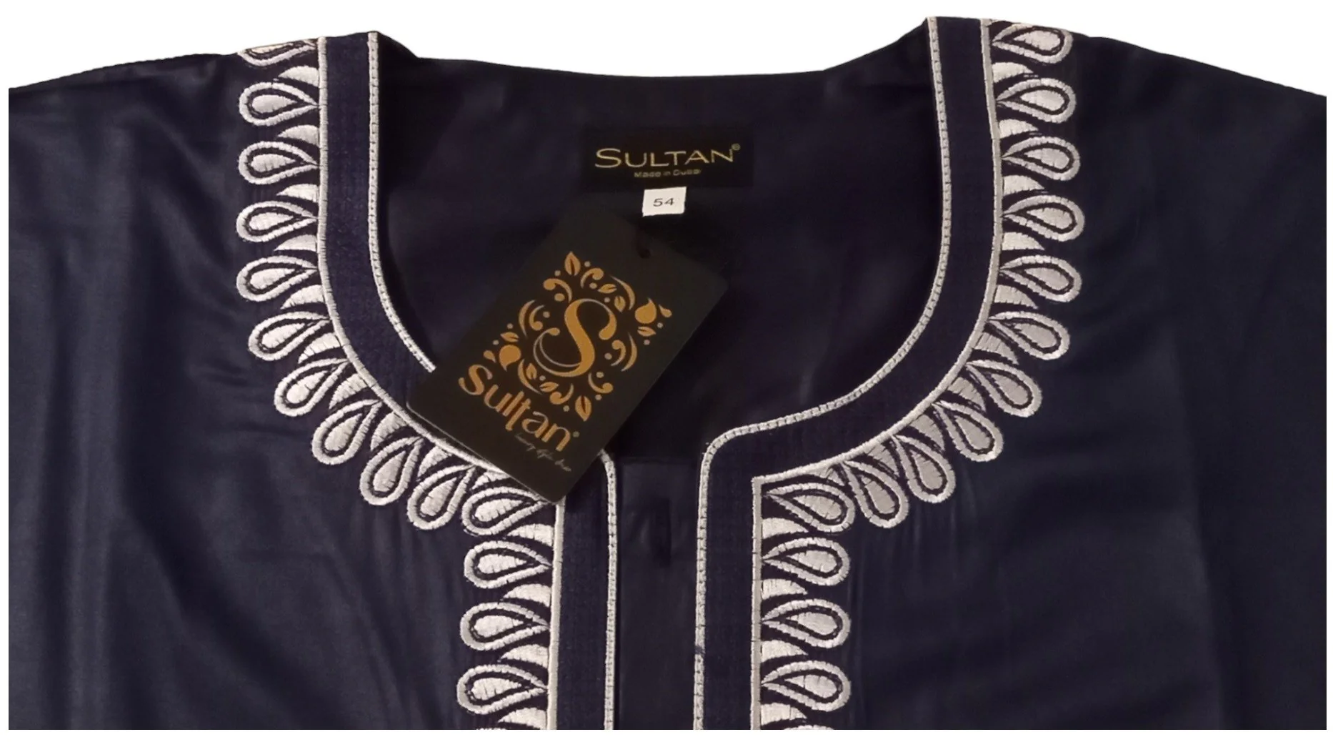 Qamis Sultan Classique Brodé – Manches Longues | Sultan - Image 10