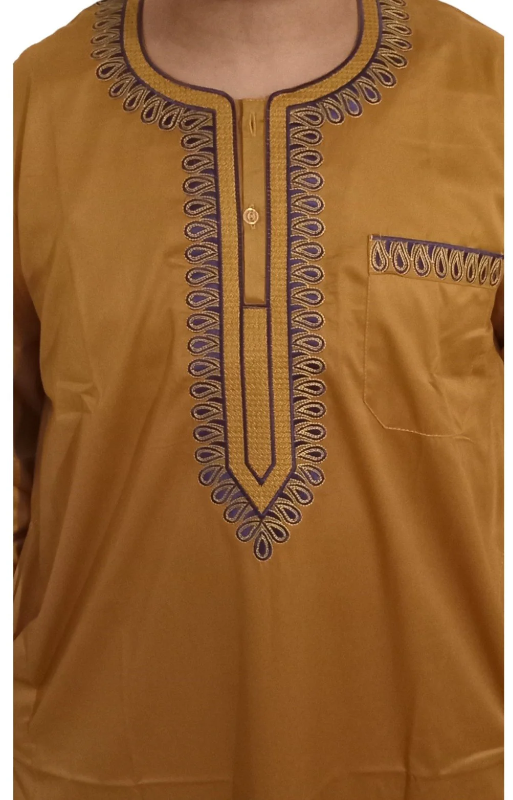 Qamis Sultan Classique Brodé – Manches Longues | Sultan - Image 19