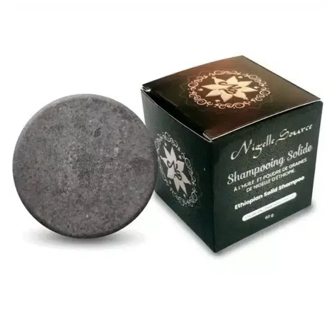 Shampoing solide de Nigelle Habachiya d'Ethiopie 60g - Nigelle Source