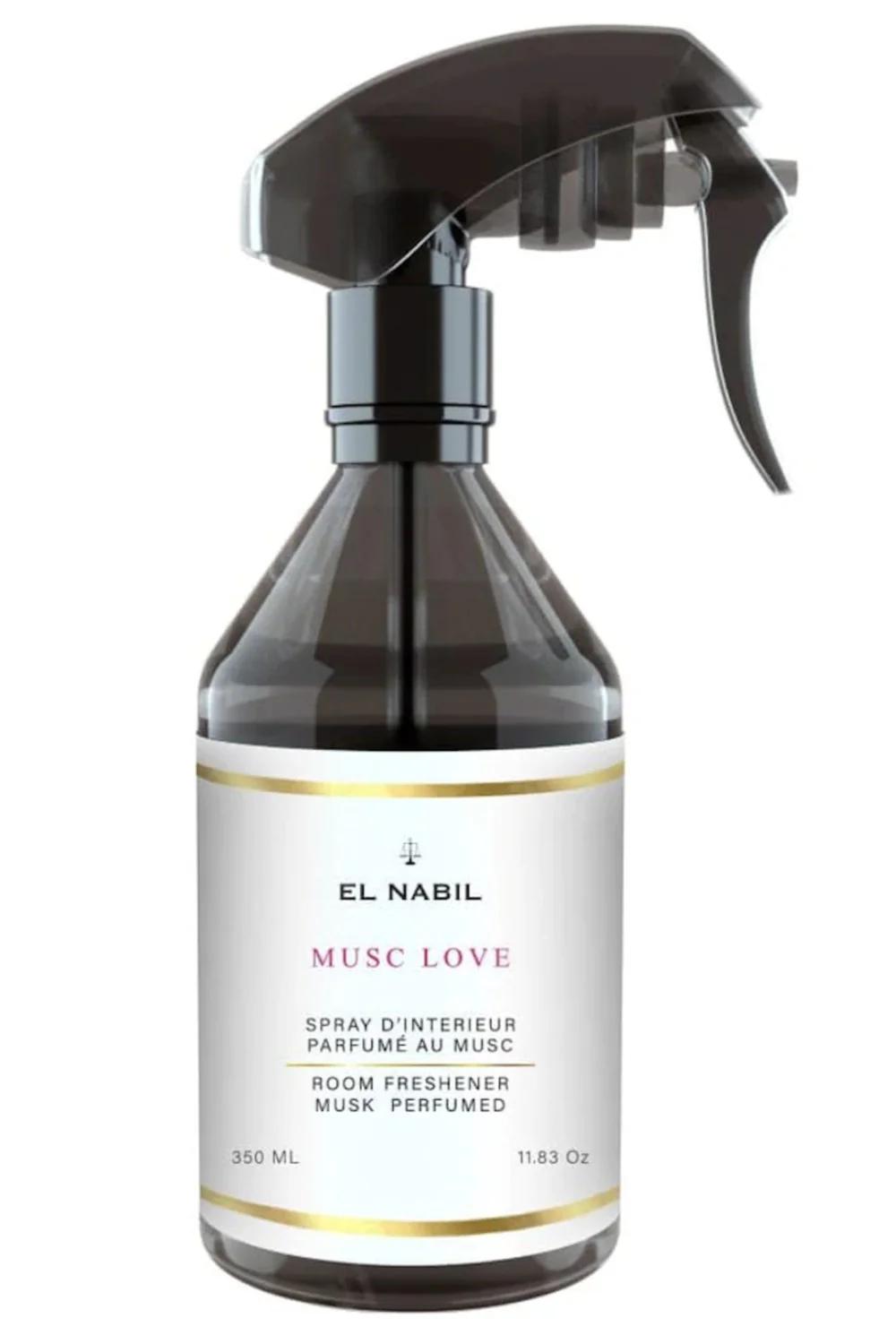 Spray d’Intérieur, Room Freshener Musc Love 350mL - El Nabil
