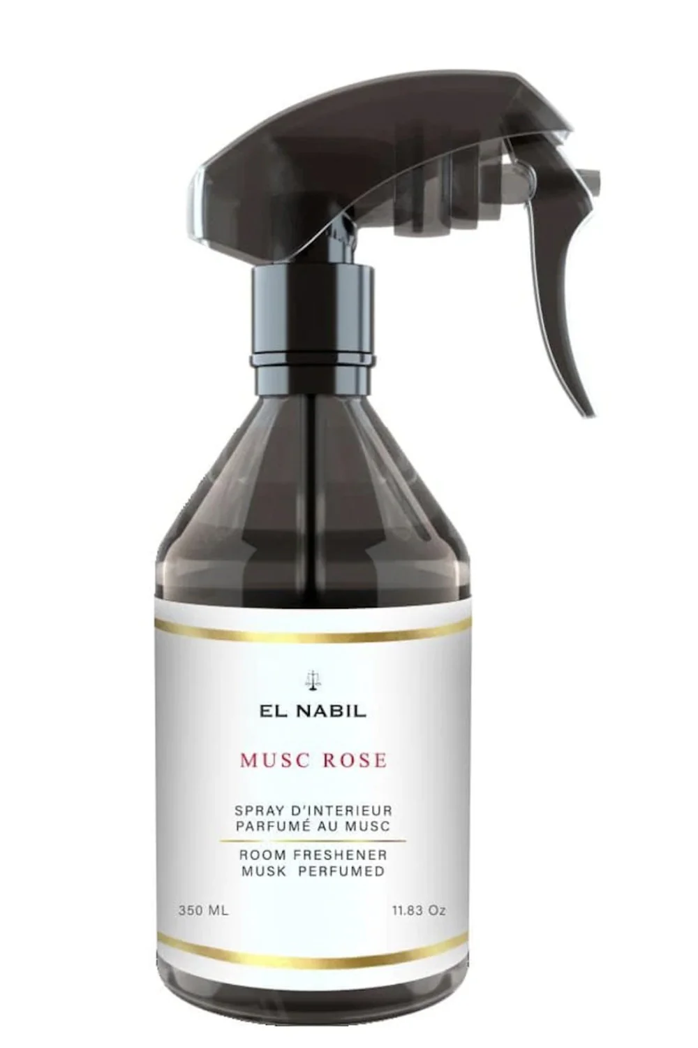 Spray d’Intérieur, Room Freshener Musc Rose 350mL - El Nabil